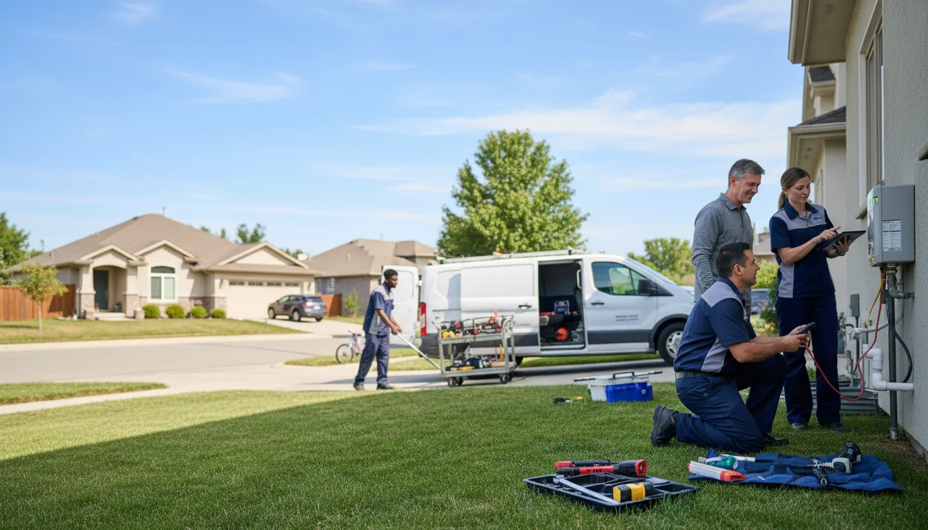 Tankless water heater service in Rose, OK